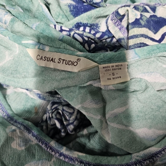 Beachy boho mermaid siren core womens maxi dress - Picture 4 of 6